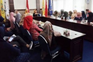 Priskad Uniku saat penutupan road show di Ruang Rapat Gedung Rektorat Uniku